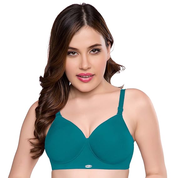 TRYLO Vivanta Women's Soft Padded Hosiery Bra